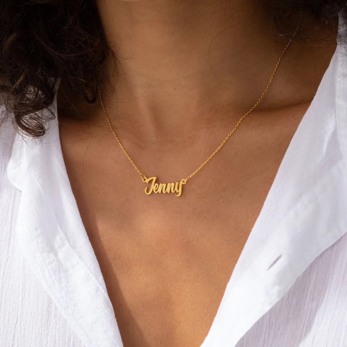 Custom Name Necklace for Women