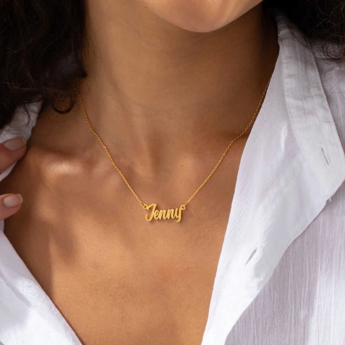 Custom Name Necklace for Women