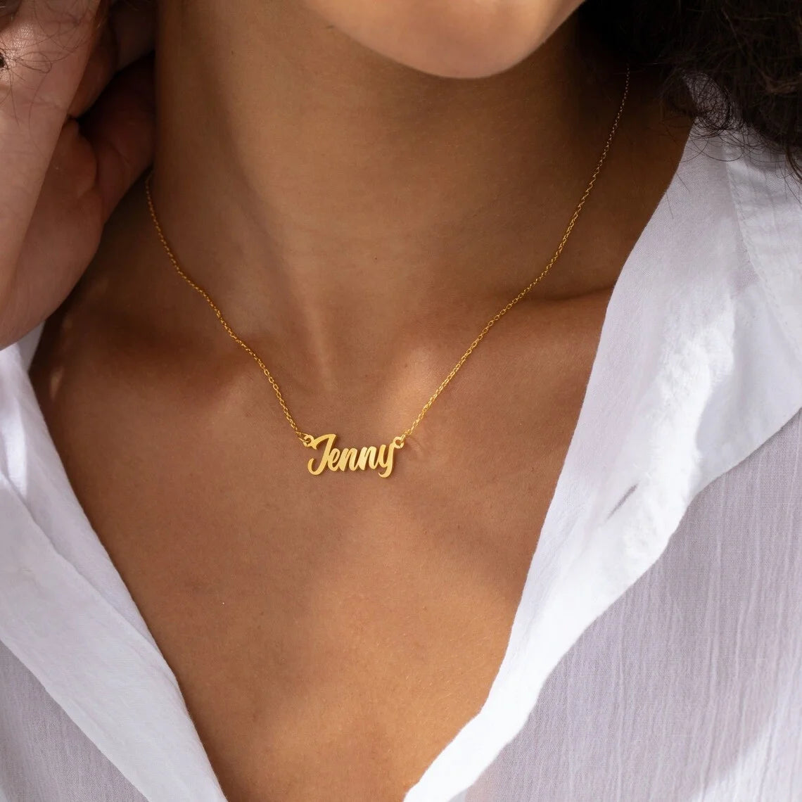 Custom Name Necklace for Women