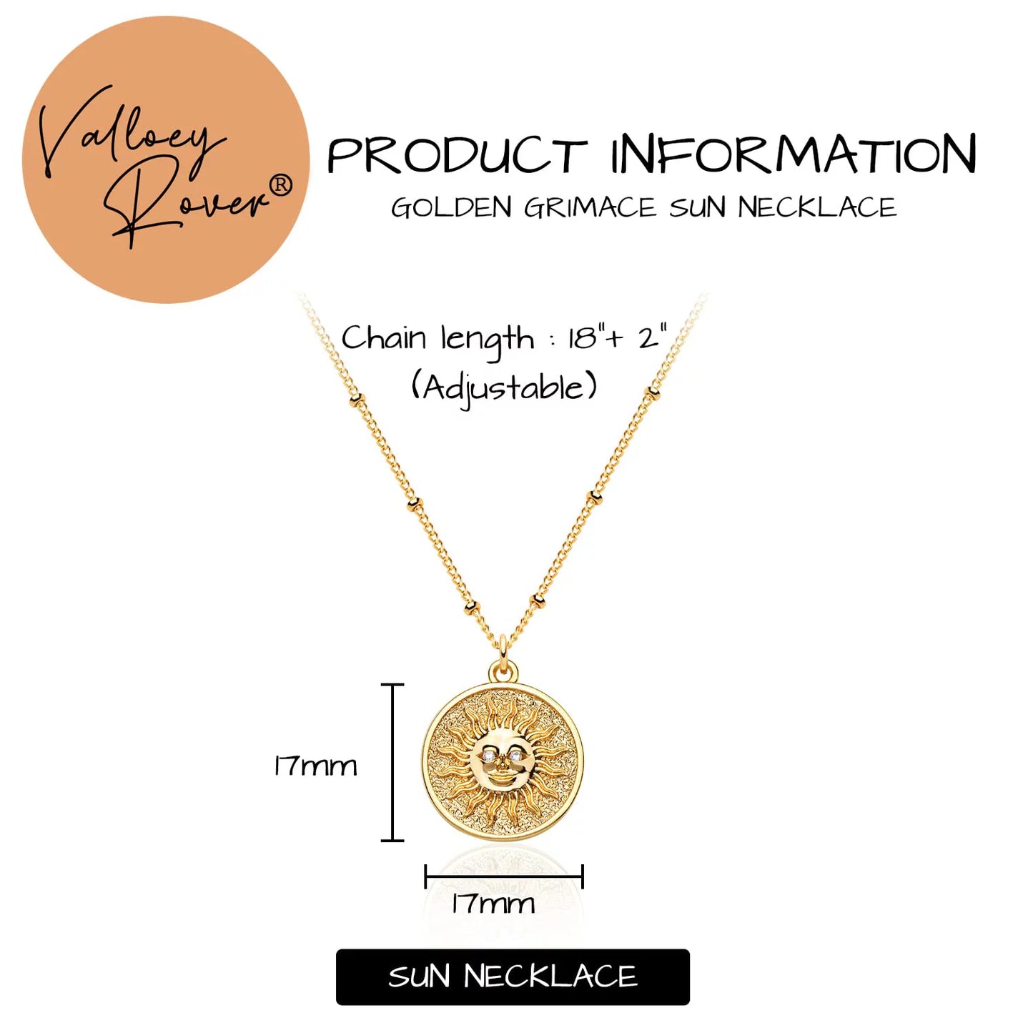 14K Plated Gold Personalized Choker Layered Pendant Necklace Jewelry Gift for Women